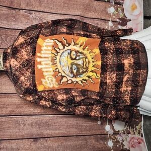 Unisex Upcyled Sublime Flannel